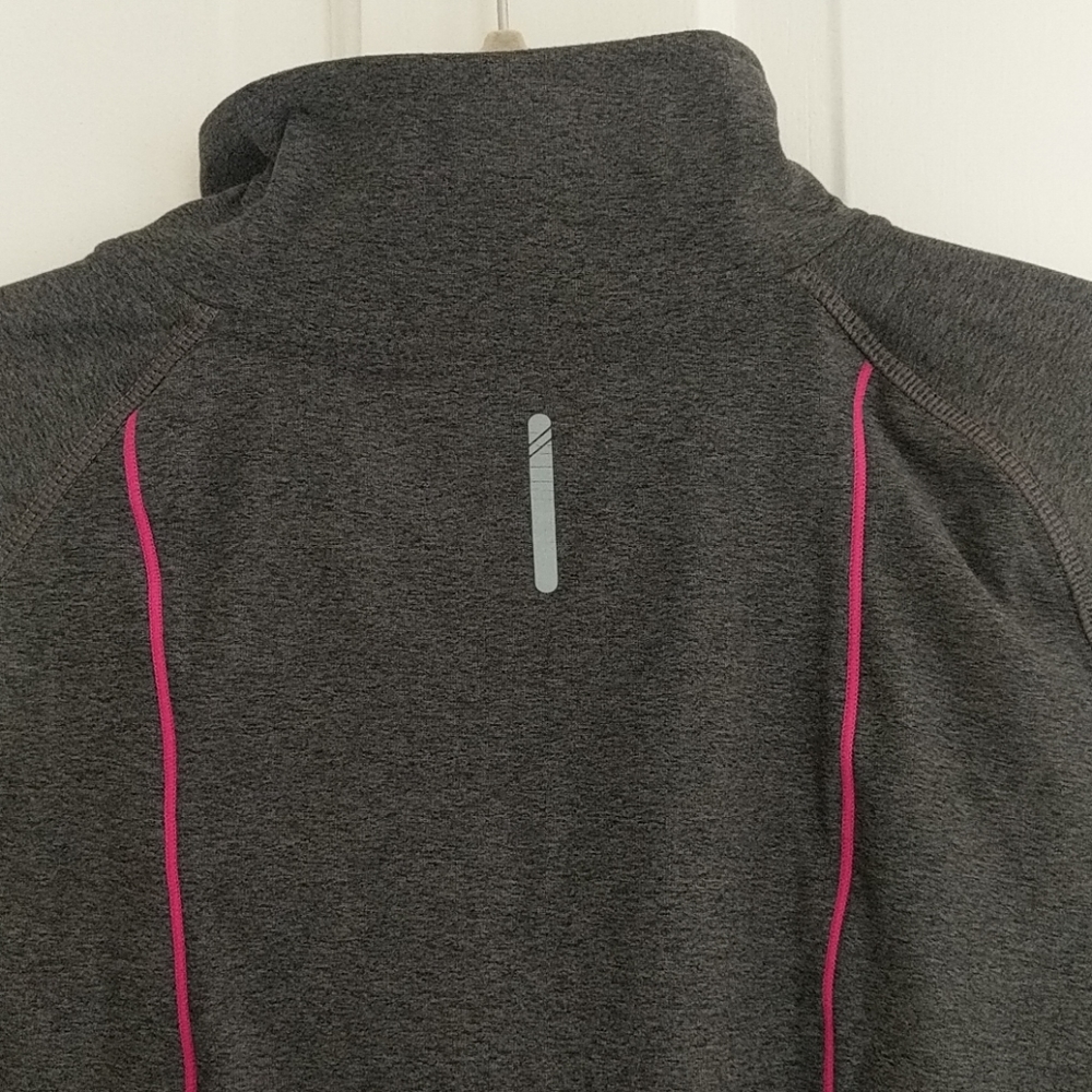 Champion athletic top, 1/4 zip, long sleeve size L - Picture 4 of 6